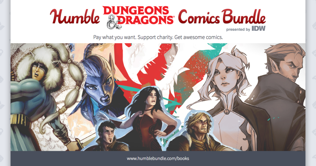 Dungeons & Dragons Comics Come To Humble Bundle