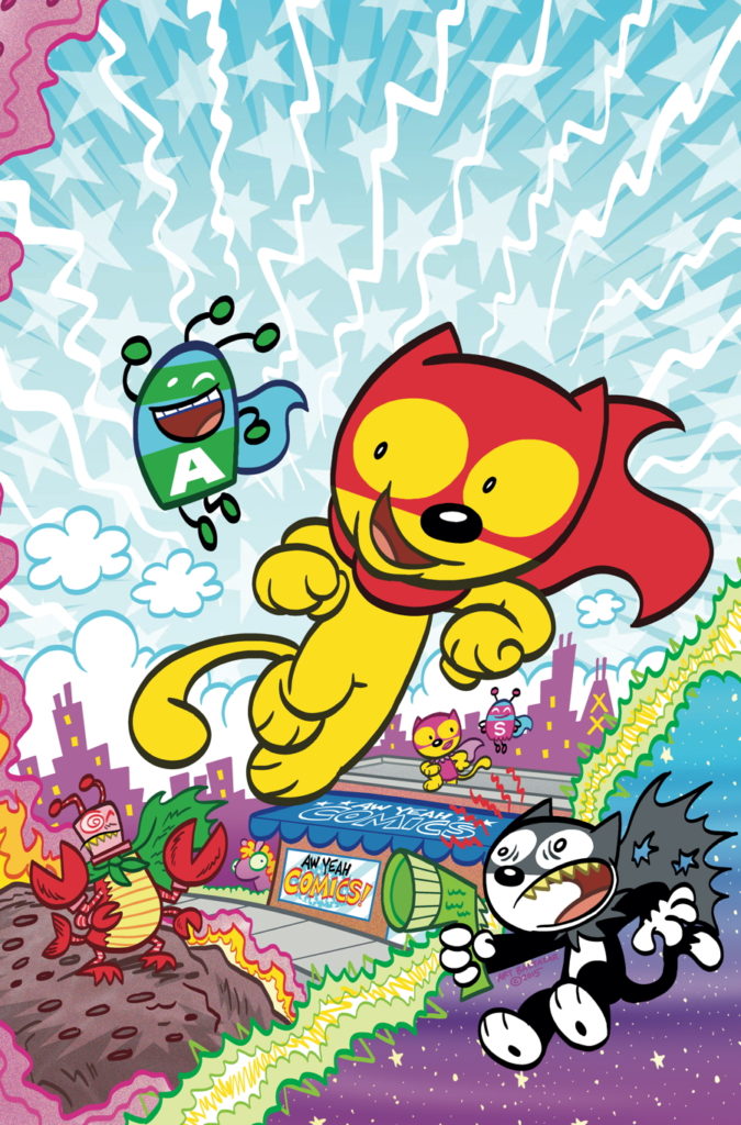 Aw Yeah Comics_Action Cat