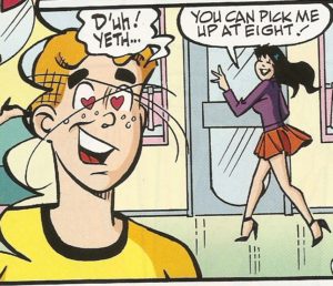 BETTY & VERONICA #278 Archie awakend by Veronica