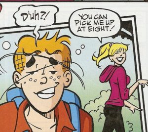 BETTY & VERONICA #278 Archie in a tizzy by Betty