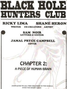 BLACK HOLE HUNTERS CLUB #2 credits