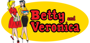 Betty & Veronica old school logo