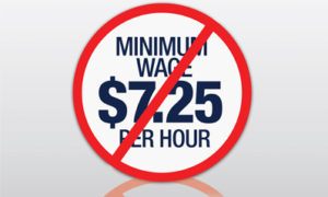 minimum wage U.S. say no to $7.25