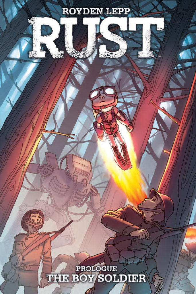 Original Graphic Novel Series 'Rust'