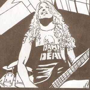 ROCK & ROLL BIOGRAPHIES #4 Dawn of the Dead tee