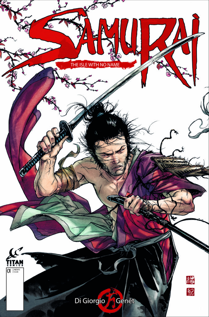 Samurai Comic_1_CoverA_Frédéric Genét