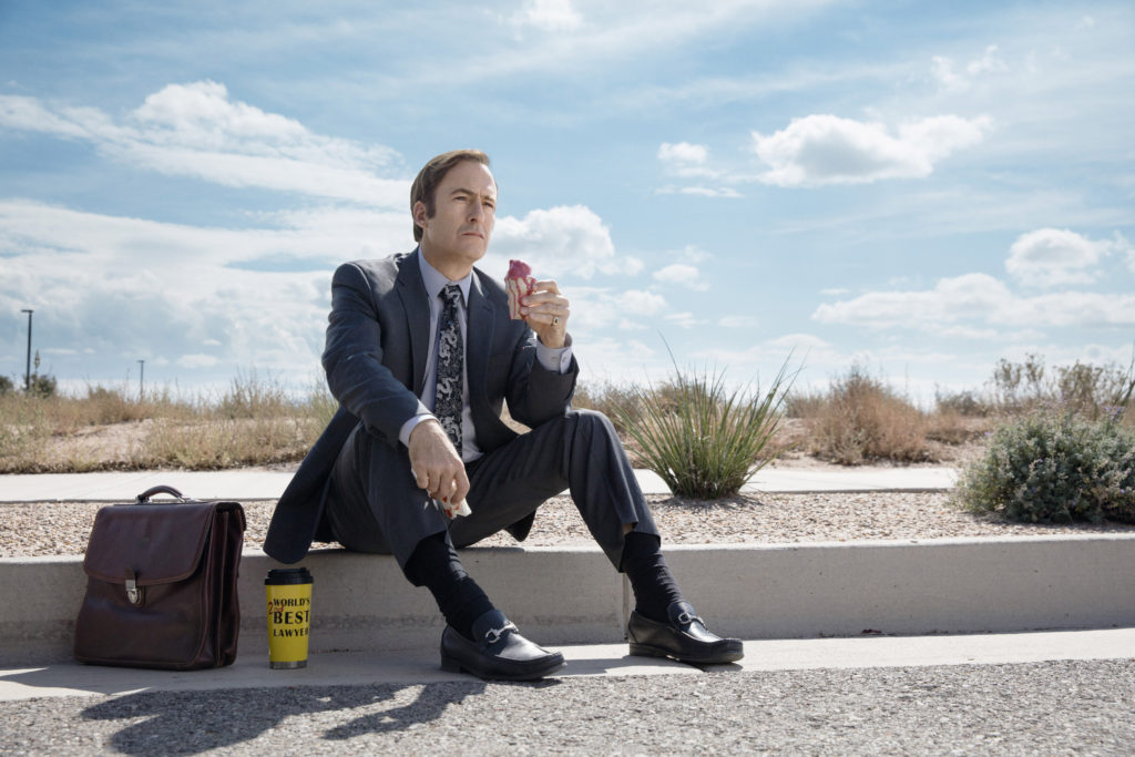 Bob Odenkirk as Jimmy McGill - Better Call Saul _ Season 2, Gallery- Photo Credit: Ben Leuner/AMC