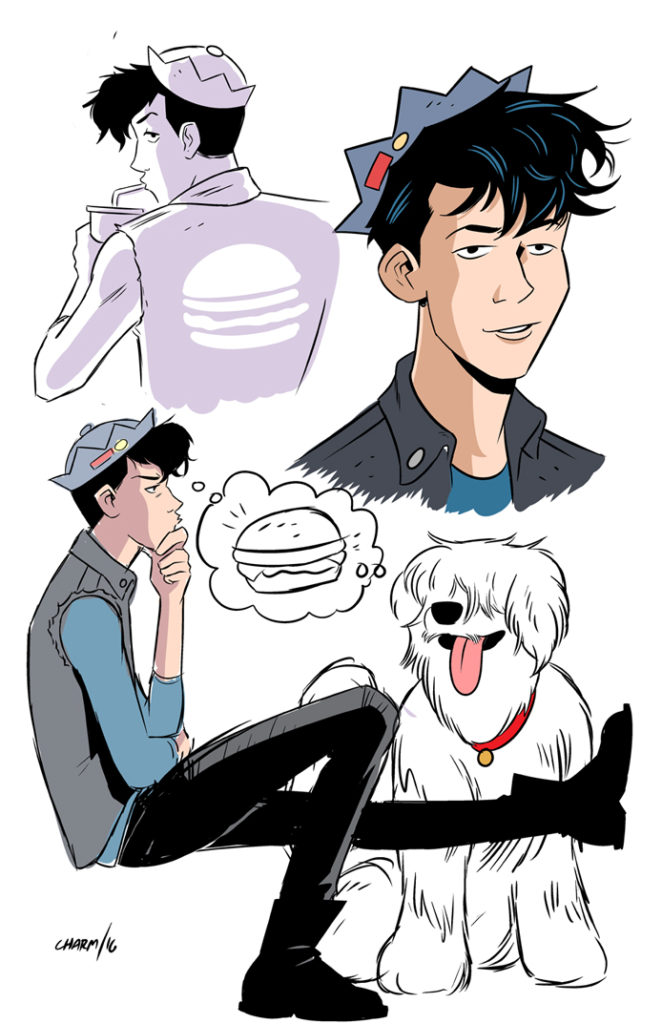 Jughead concept art by Derek Charm