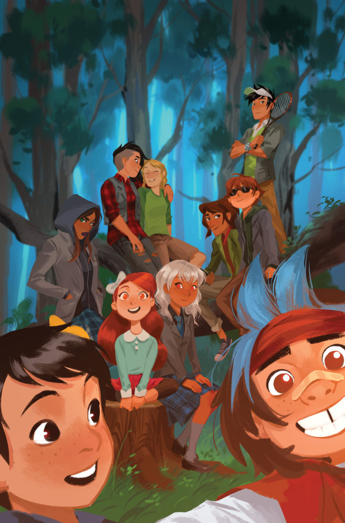 Lumberjanes Gotham Academy' Crossover Announced