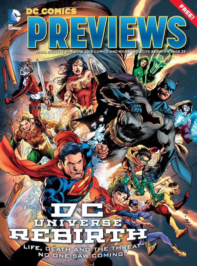 April Previews front cover