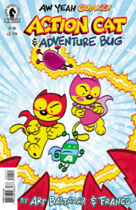 AW YEAH COMICS- ACTION CAT & ADVENTURE BUG #4-00