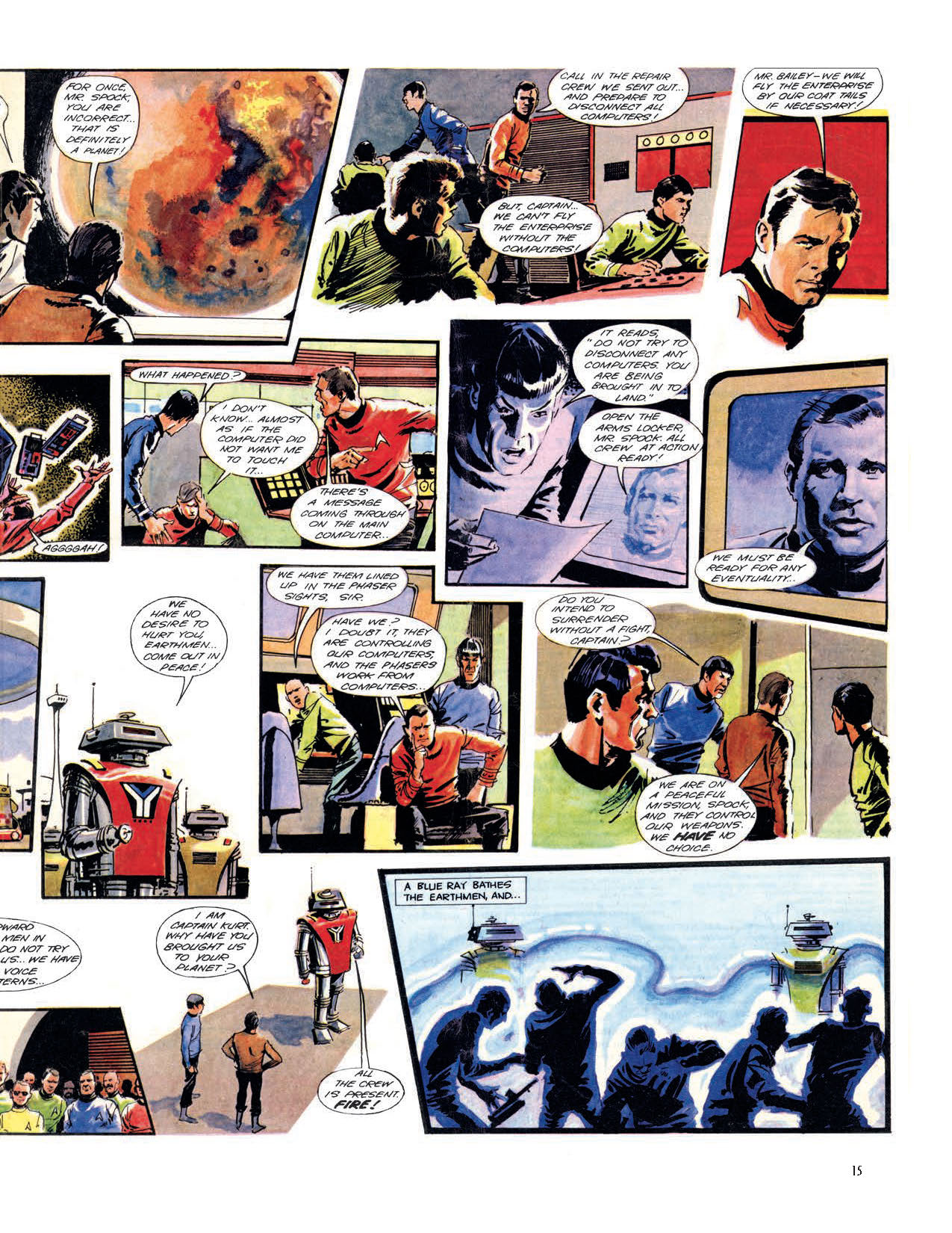 star trek the classic uk comics volume 1