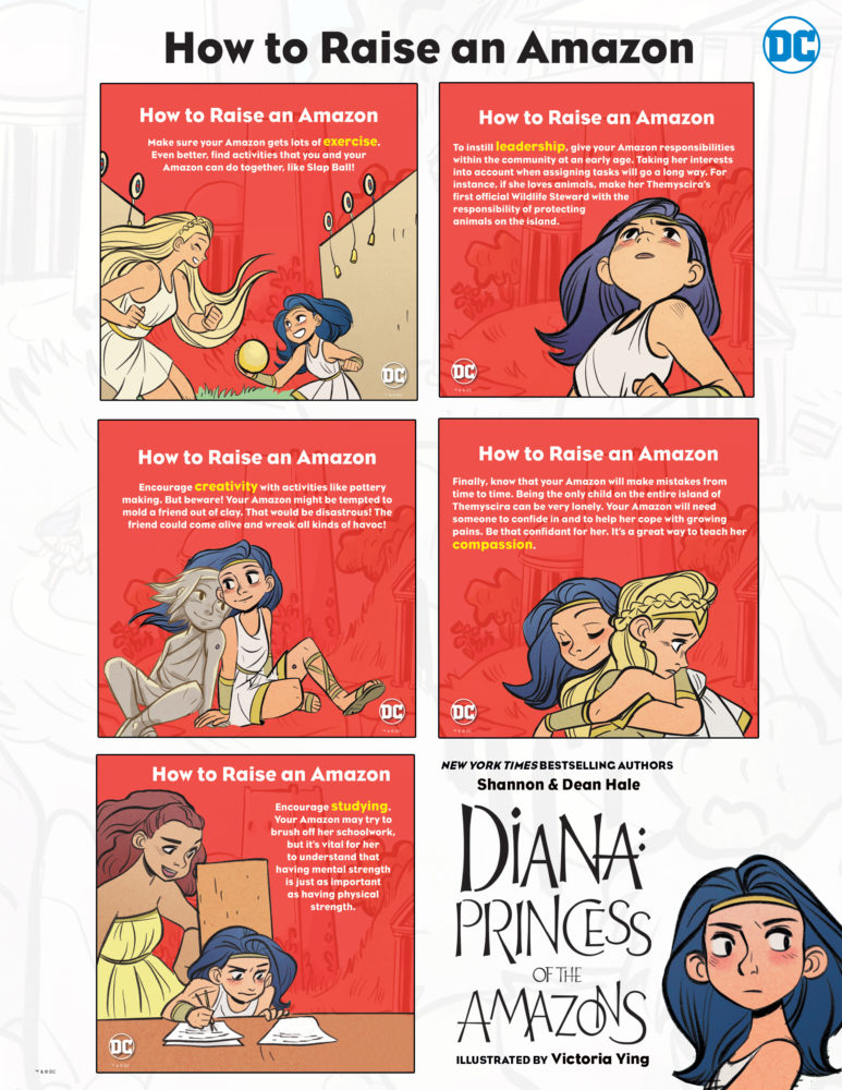 diana princess of the amazons a graphic novel